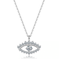 The Talia Pavé Evil Eye Pendant