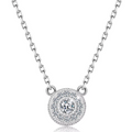 The Noa Beaded Solitaire Pendant